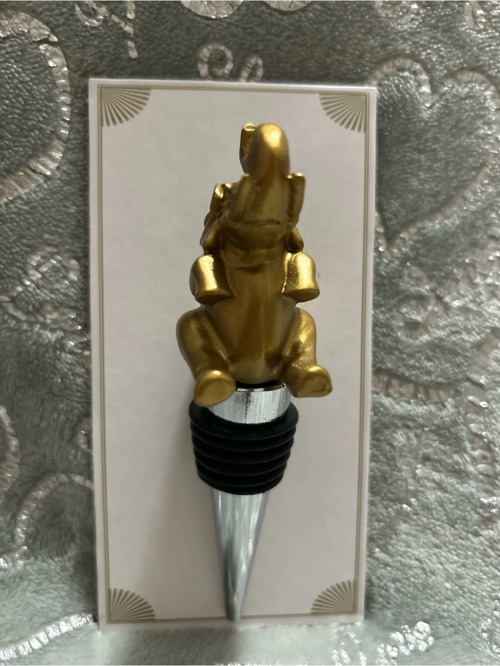 Wild Eye Designs gold elephant